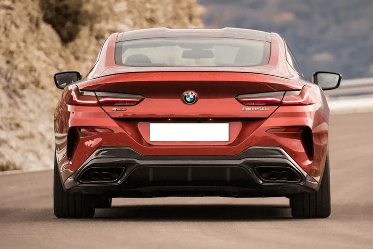 BMW 8 Series Rear View BMW 8 Series Rear View