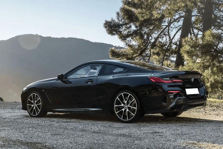 BMW 8 Series Left Side Rear View BMW 8 Series Left Side Rear View