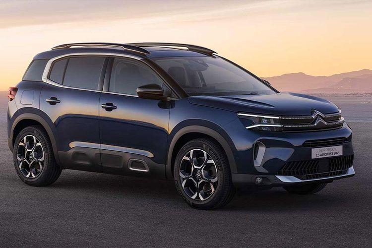 Citroen C5 Aircross Right Side Front View Citroen C5 Aircross Right Side Front View