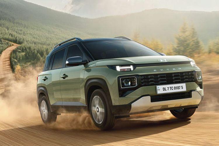 Hyundai Exter Right Side Front View Hyundai Exter Right Side Front View