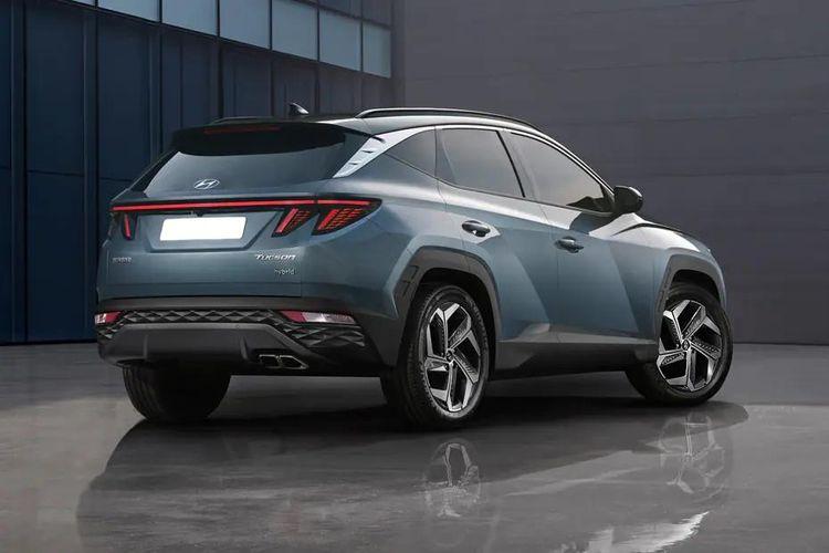 Hyundai-Tucson Right Side Rear View Hyundai-Tucson Right Side Rear View