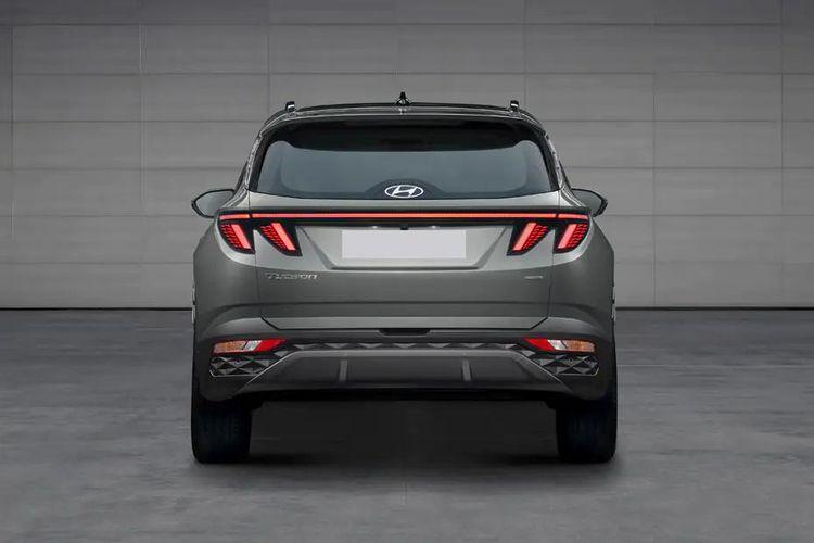 Hyundai-Tucson Rear View Hyundai-Tucson Rear View
