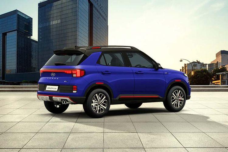 Hyundai_Venue-N-Line Right Side Rear View Hyundai_Venue-N-Line Right Side Rear View