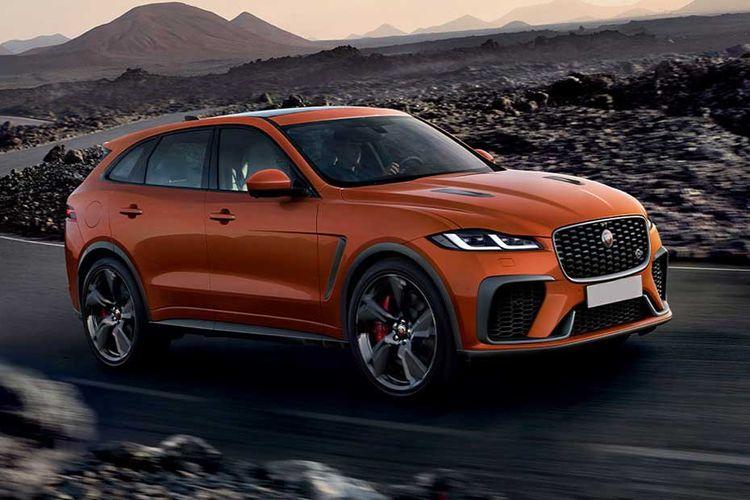 Jaguar E Pace Right Side Front View Jaguar E Pace Right Side Front View