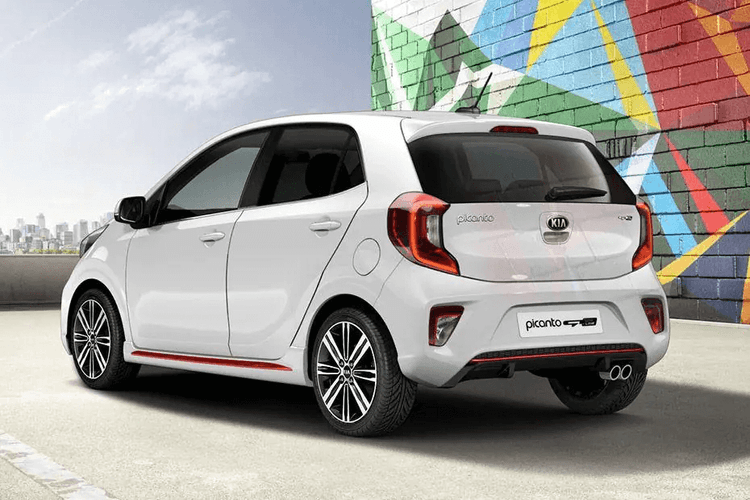Kia Picanto Left Side Rear View Kia Picanto Left Side Rear View