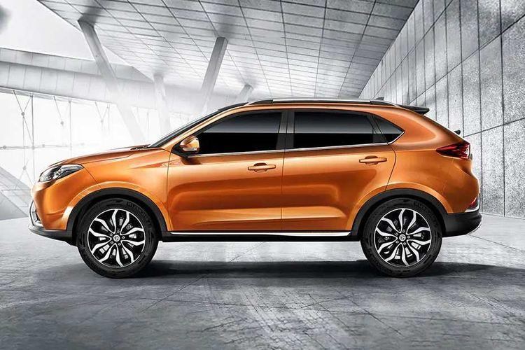 MG GS Left Side View MG GS Left Side View