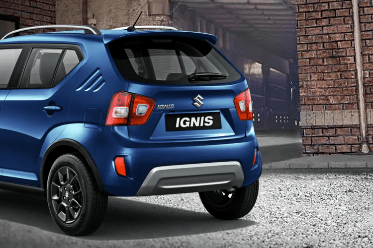 Maruti Ignis rear view Maruti Ignis rear view