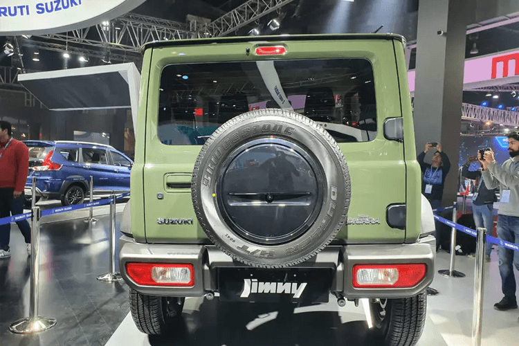 Maruti Jimny 5-Door Rear View Maruti Jimny 5-Door Rear View