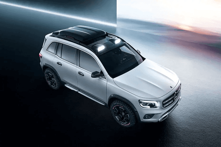 Mercedes-Benz GLB Top View Mercedes-Benz GLB Top View