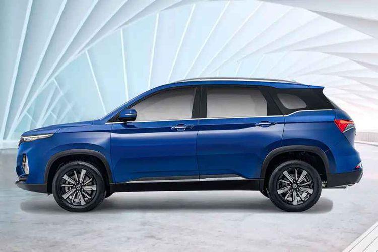 MG Hector Plus Left Side View MG Hector Plus Left Side View