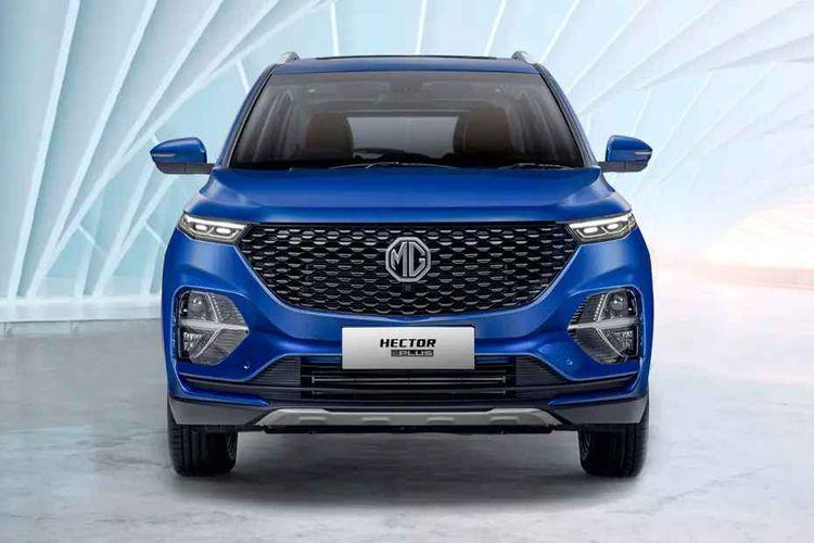 MG Hector Plus Front View MG Hector Plus Front View
