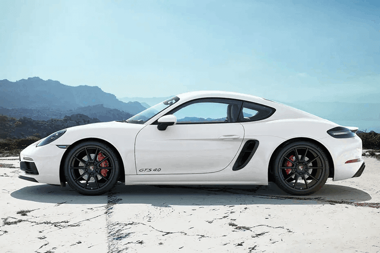 Porsche 718 Left Side View Porsche 718 Left Side View