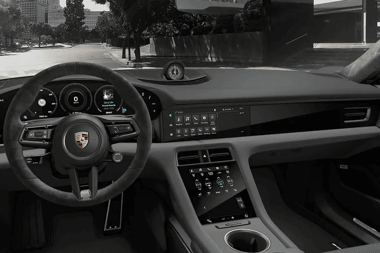 Porsche Taycan Dashboard Porsche Taycan Dashboard