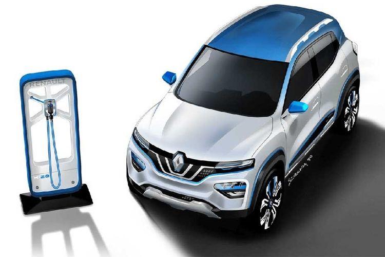 Renault K-ZE Top View Renault K-ZE Top View