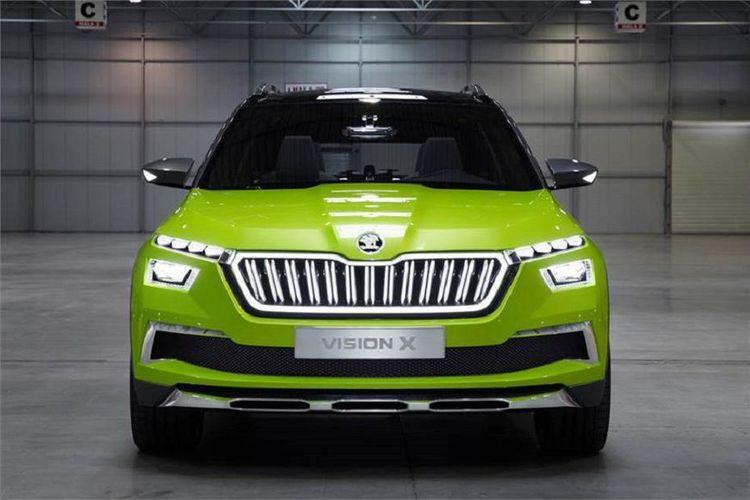 Skoda Vision X Front View Skoda Vision X Front View