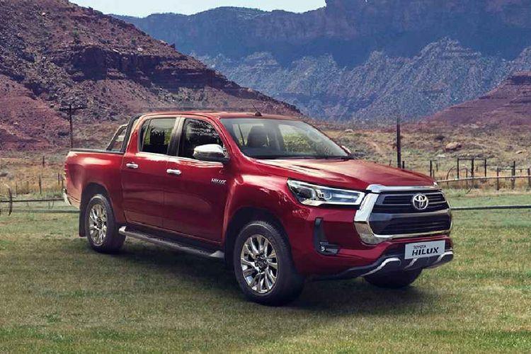 Toyota Hilux Right Side Front View Toyota Hilux Right Side Front View