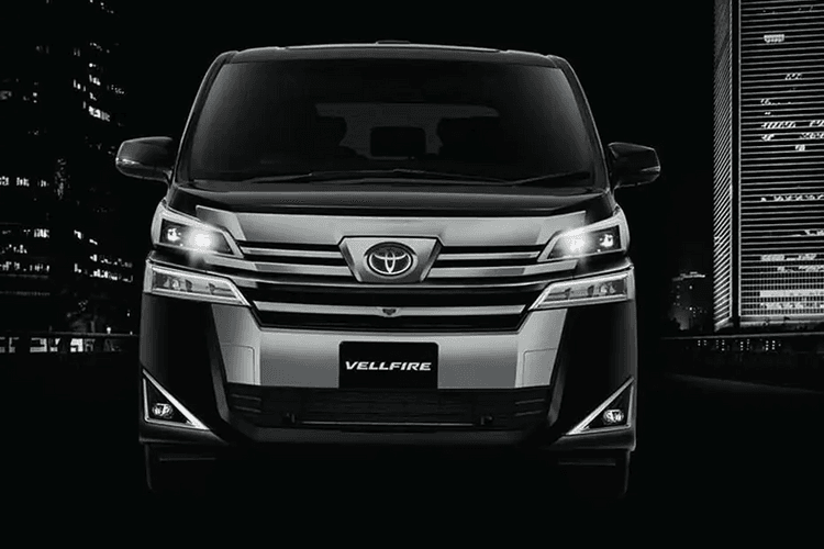 Toyota-Vellfire front view Toyota-Vellfire front view