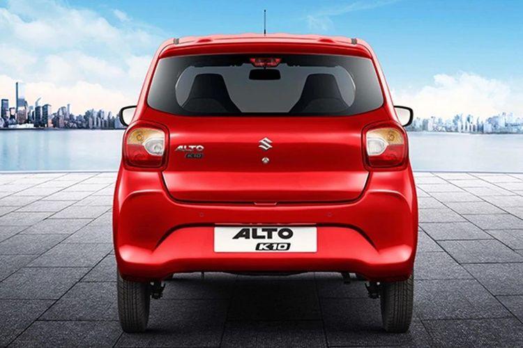 Alto K10 rear view Alto K10 rear view