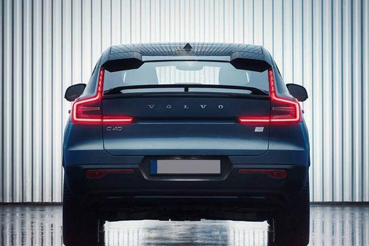 Volvo C40 Recharge Rear View Volvo C40 Recharge Rear View