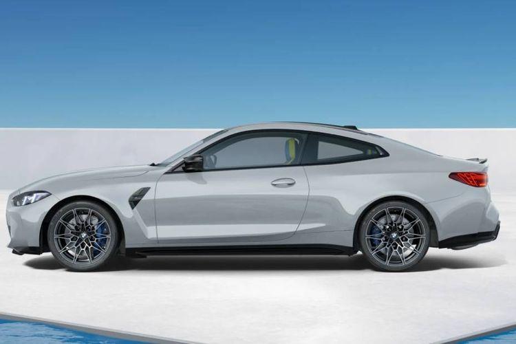 BMW M4 Left Side View BMW M4 Left Side View