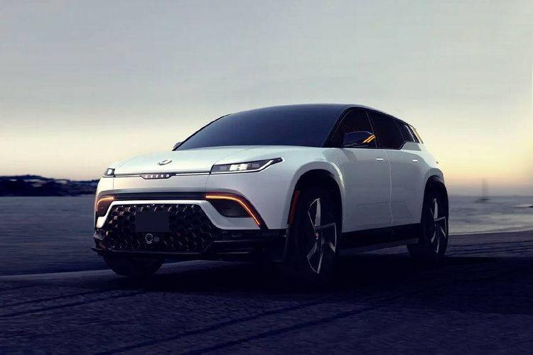 Fisker Ocean EV Left Side Front View Fisker Ocean EV Left Side Front View