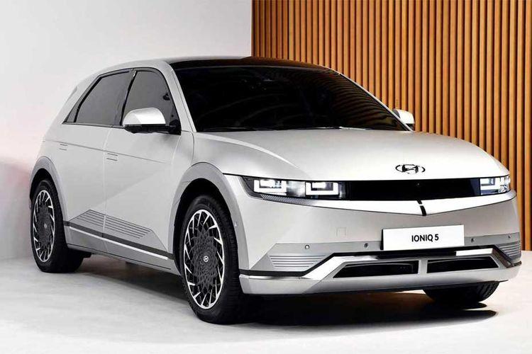Hyundai Ioniq 5 Right Side Front View Hyundai Ioniq 5 Right Side Front View