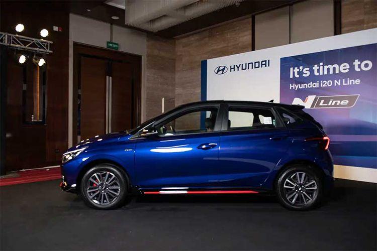 Hyundai i20 N Line Left Side View Hyundai i20 N Line Left Side View