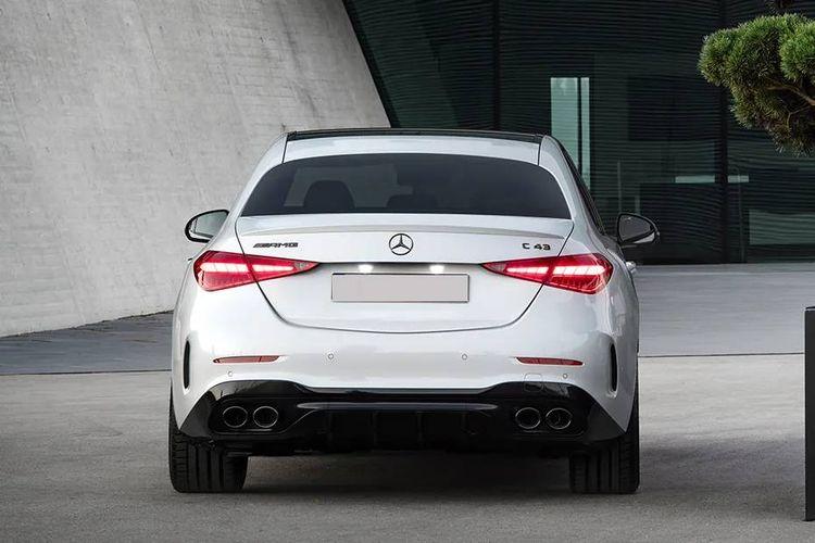 Mercedes Benz AMG C 43 Rear View Mercedes Benz AMG C 43 Rear View