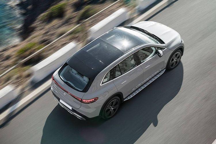 Mercedes Benz Maybach EQS SUV Top View Mercedes Benz Maybach EQS SUV Top View