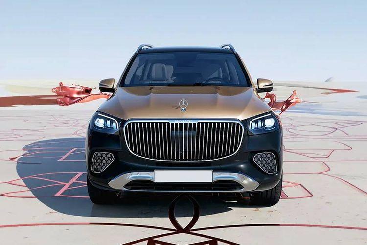 Mercedes-Benz Maybach GLS Front View Mercedes-Benz Maybach GLS Front View