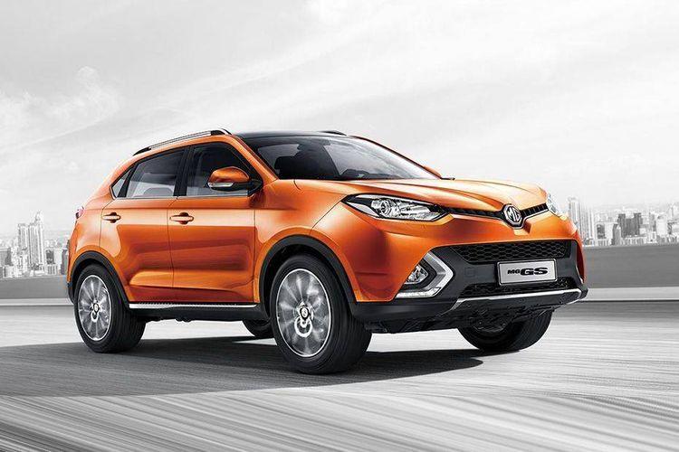 MG GS Front Right Three Quarter MG GS Front Right Three Quarter