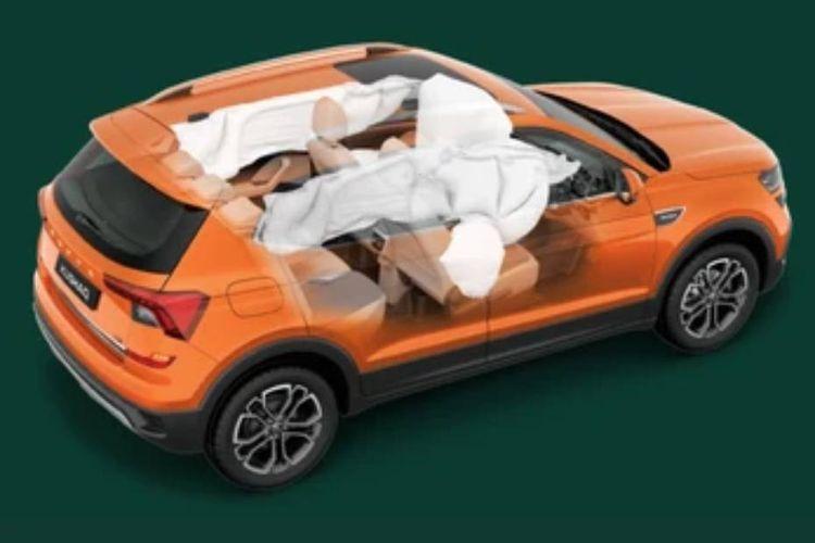 Skoda Kushaq 6 Airbags (Driver, Front Passenger, 2 Curtain, Driver Side, Front Passenger Side) Skoda Kushaq 6 Airbags (Driver, Front Passenger, 2 Curtain, Driver Side, Front Passenger Side)