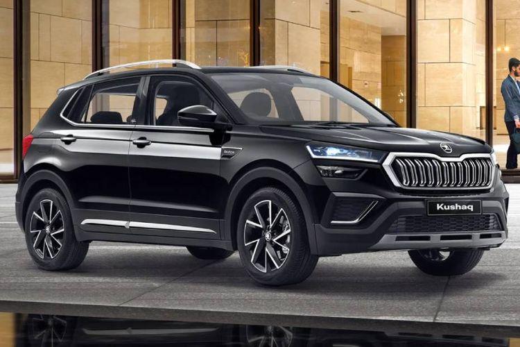 Skoda Kushaq Front Right Three Quarter Skoda Kushaq Front Right Three Quarter