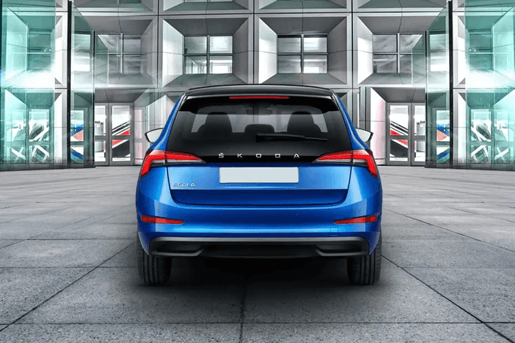 Skoda Scala Rear View Skoda Scala Rear View
