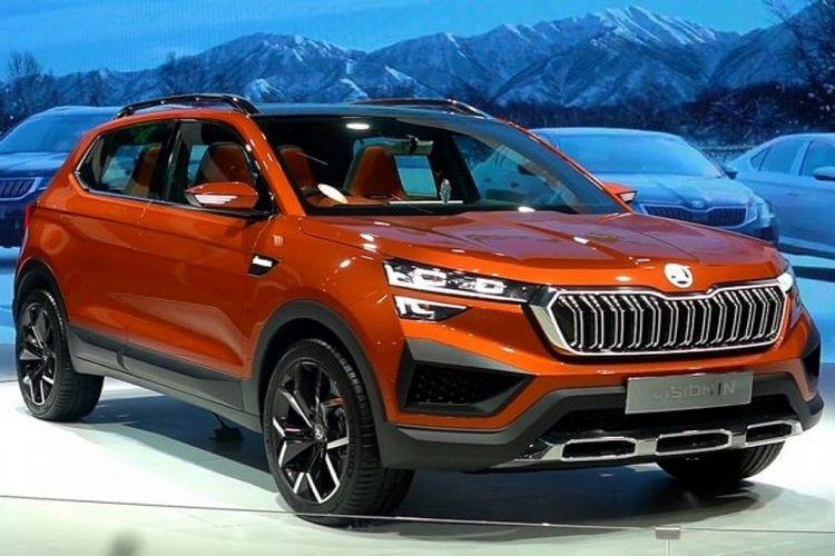 Skoda Vision IN Right Side Front View Skoda Vision IN Right Side Front View