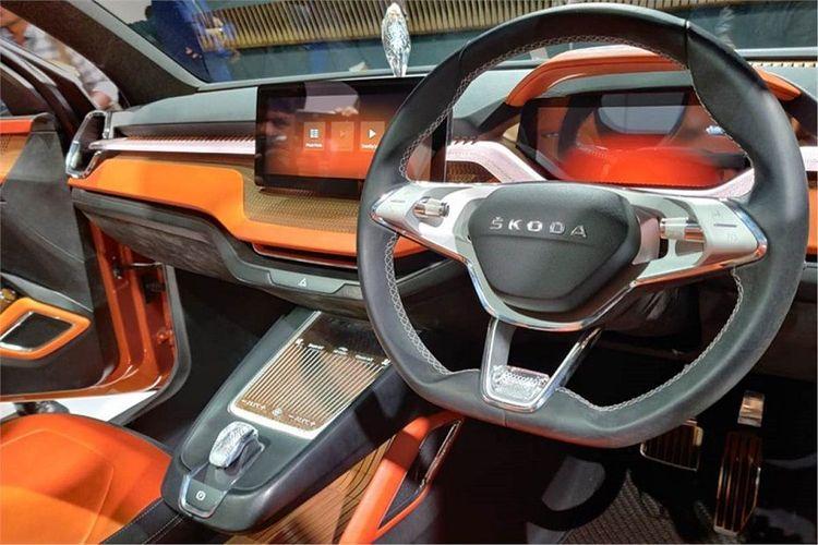 Skoda Vision IN Steering Wheel Skoda Vision IN Steering Wheel