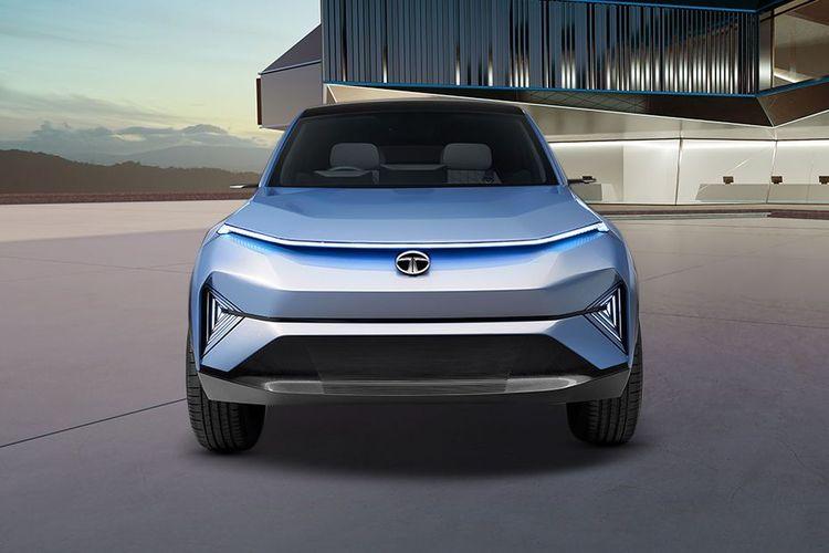 Tata Curvv EV Front View Tata Curvv EV Front View