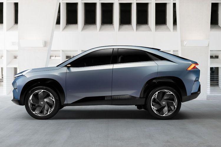 Tata Curvv EV Left Side Tata Curvv EV Left Side