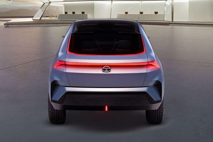 Tata Curvv EV Rear View Tata Curvv EV Rear View