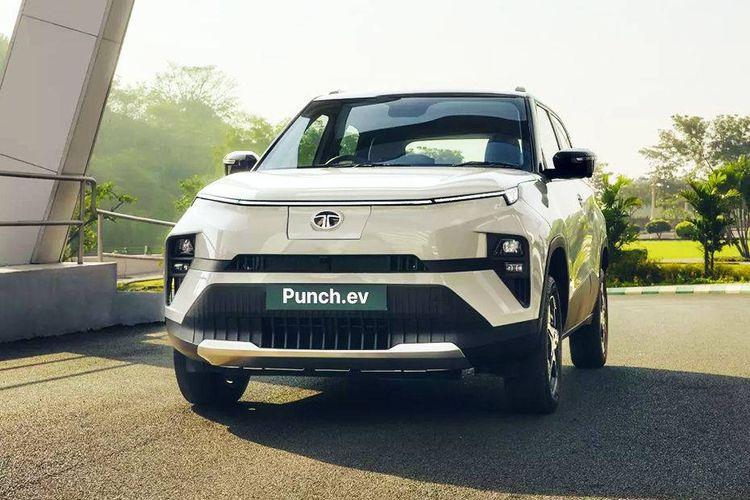 Tata Punch EV Front View Tata Punch EV Front View
