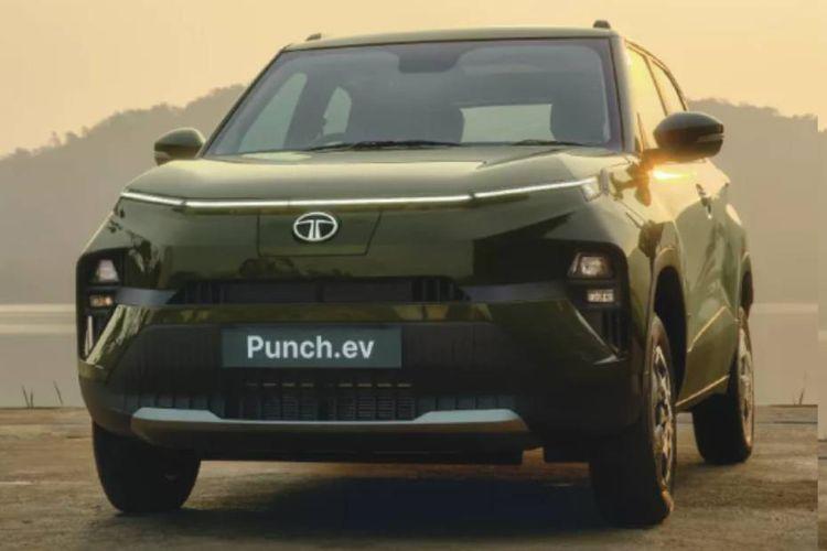 Tata Punch EV Front View Tata Punch EV Front View