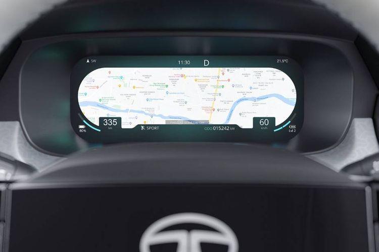 Tata Punch EV Instrument Cluster Tata Punch EV Instrument Cluster