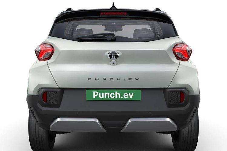 Tata Punch EV Rear View Tata Punch EV Rear View