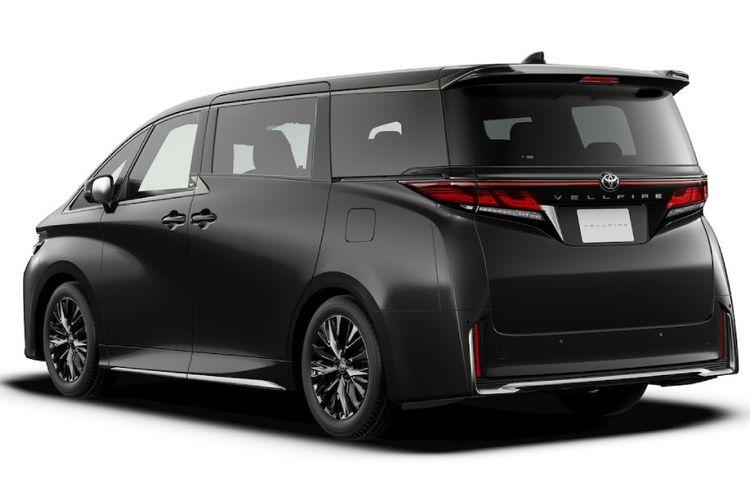 Toyota Vellfire Left Side Back View Toyota Vellfire Left Side Back View