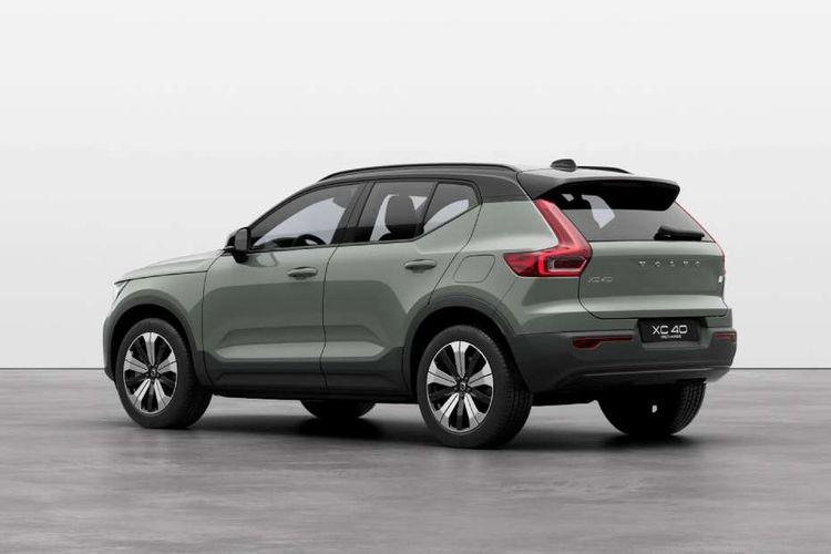 Volvo XC40 Recharge Left Side Rear View Volvo XC40 Recharge Left Side Rear View