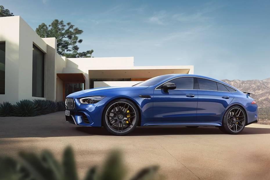 Mercedes-Benz AMG GT 63 S 4Matic Plus Left Side View Mercedes-Benz AMG GT 63 S 4Matic Plus Left Side View