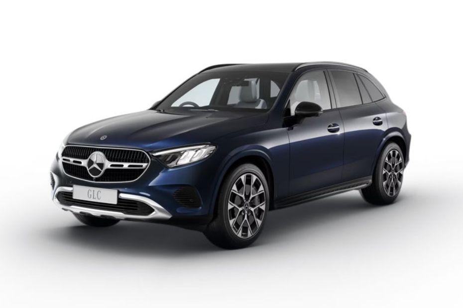 Mercedes-Benz GLC Left Side Front View Mercedes-Benz GLC Left Side Front View