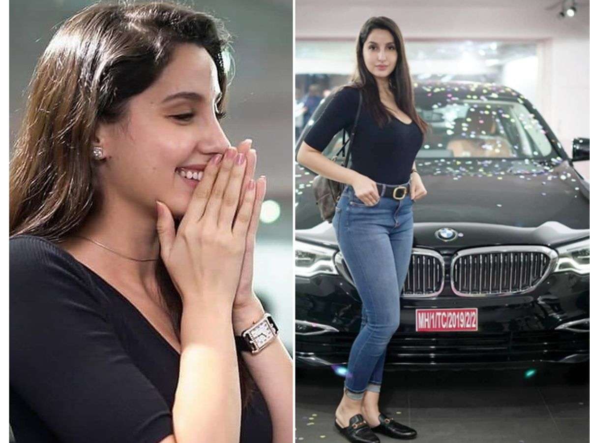 nora fatehi bmw