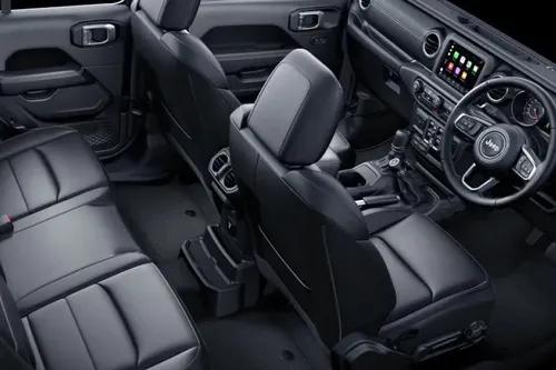 Jeep Wrangler Door view of Driver seat