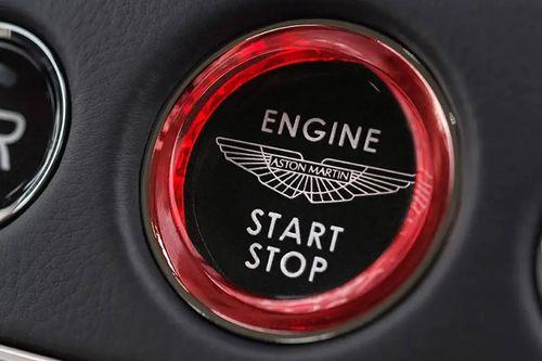 Aston Martin DB11 start stop button